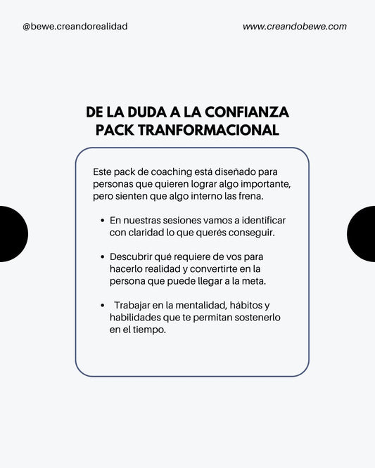 Pack 4 sesiones
