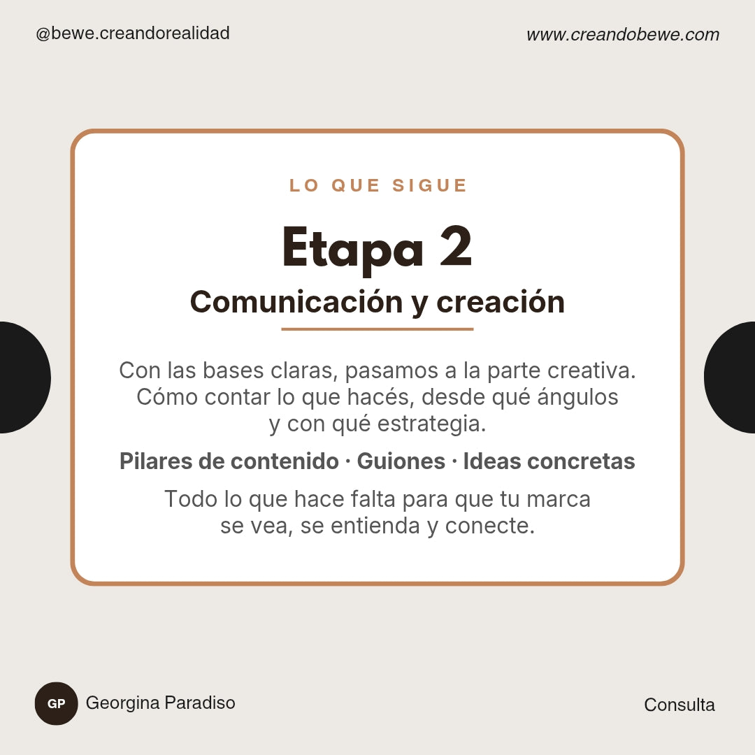 Encuadre & Comunicación | Proceso inicial