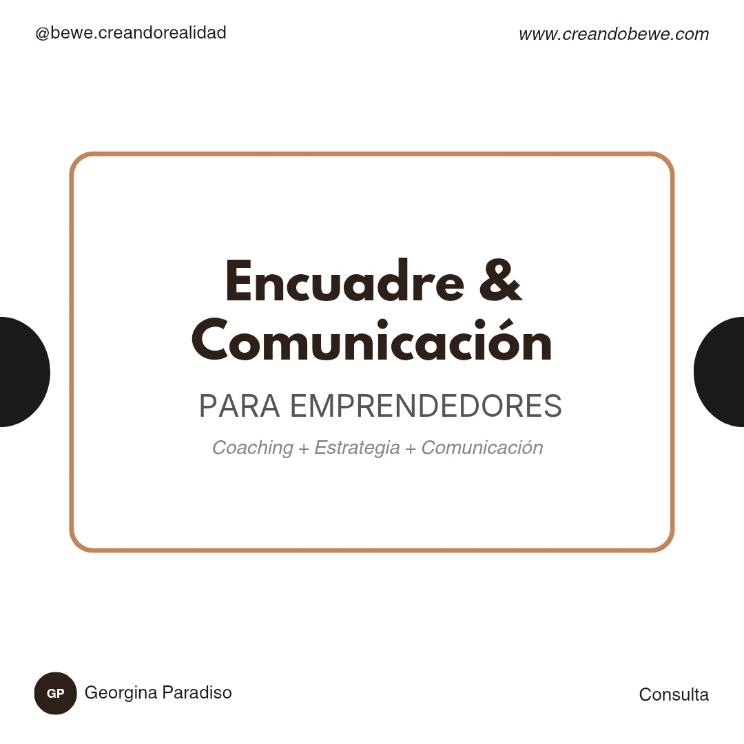 Encuadre & Comunicación | Proceso inicial