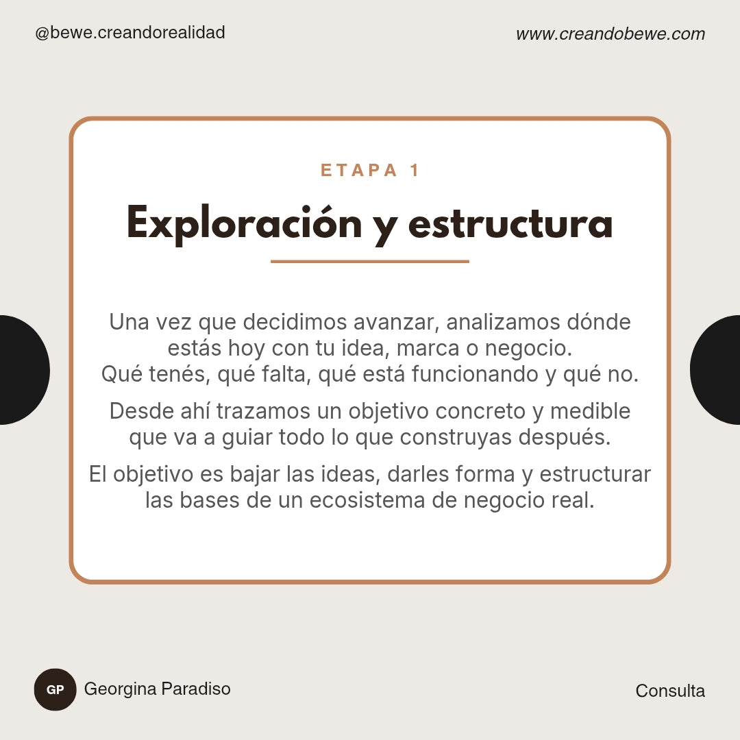 Encuadre & Comunicación | Proceso inicial