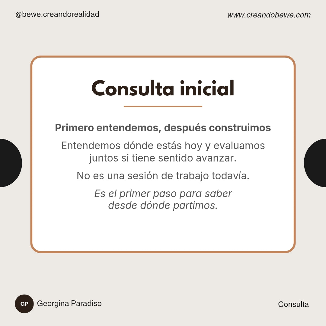 Encuadre & Comunicación | Proceso inicial